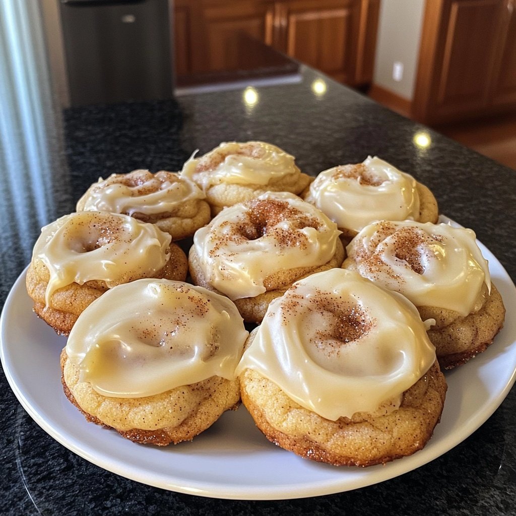 Soft and Chewy Cinnamon Roll Sugar Cookies
